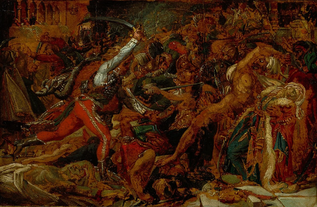 La rivolta al Cairo - bozzetto, Cleveland Museum of Art